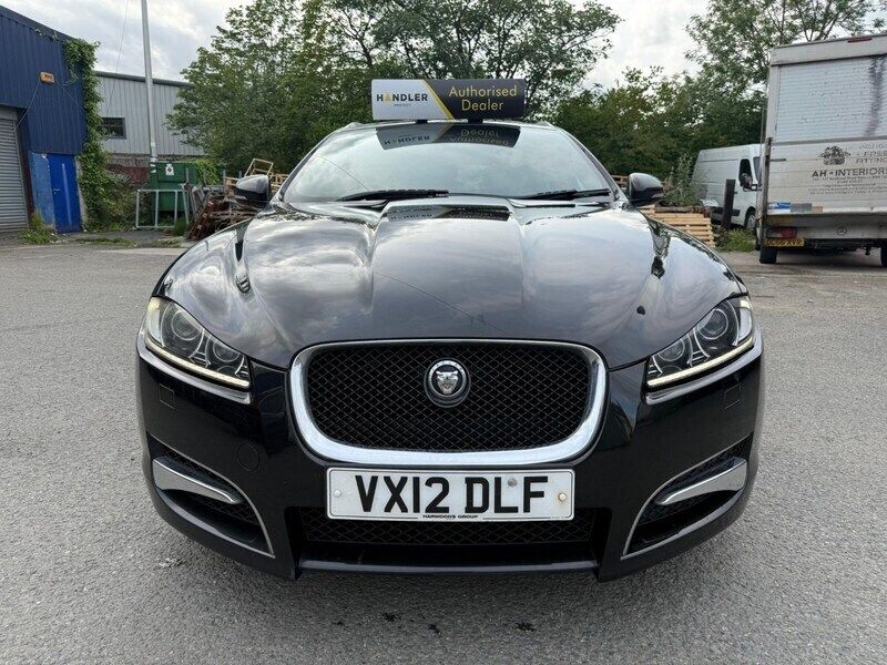 Black Used 2012 Jaguar XF Portfolio Sedan | £6,395 (A bit pricey) - Image 1/4
