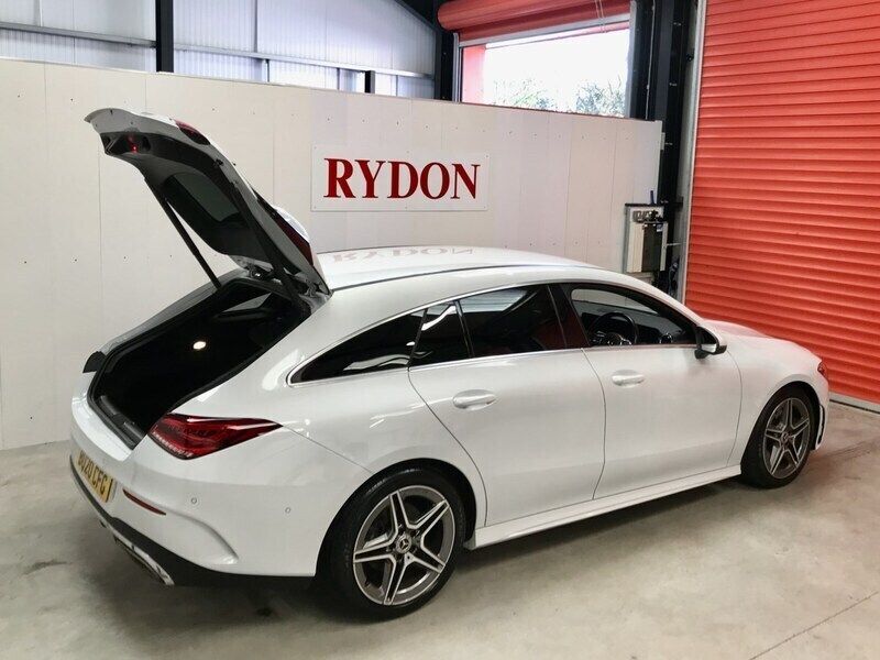 Used Mercedes CLA200 AMG line 2020 White Estate