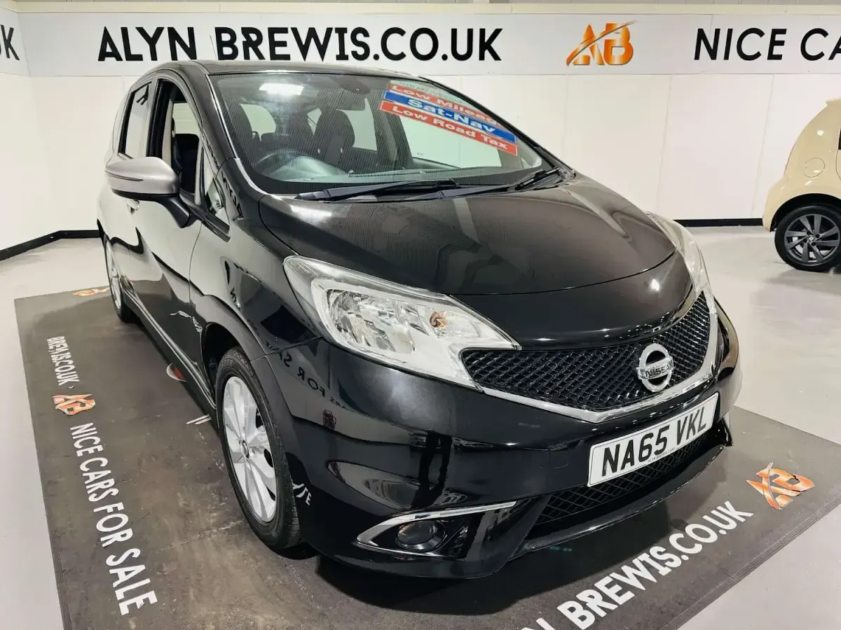 Used Nissan Note N-TEC 2015 Black Hatchback