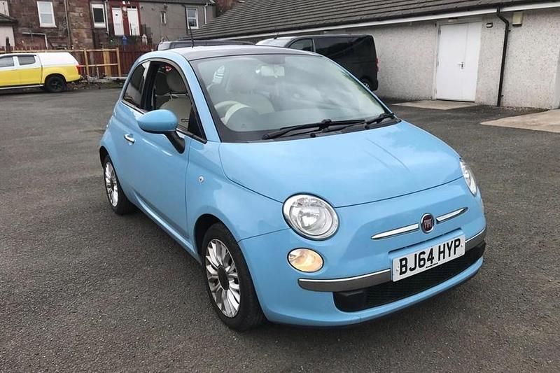 Blue Used 2014 Fiat 500 Lounge Hatchback | £4,995 (Super price) - Image 1/1