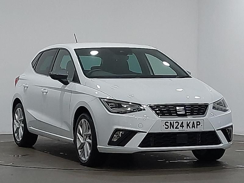 White Used 2024 Seat Ibiza XCELLENCE Hatchback | £18,998 (A bit pricey) - Image 1/4