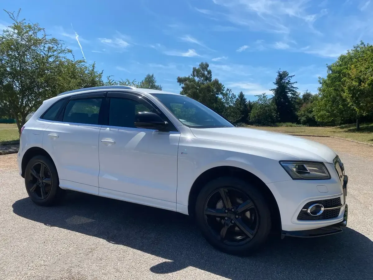 Used Audi Q5 S-line plus 227 HP (166 kW) 2013 White SUV