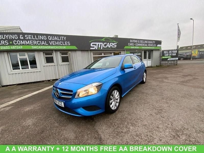 Blue Used 2014 Mercedes A180 SE Hatchback | £10,450 (Good price) - Image 1/4
