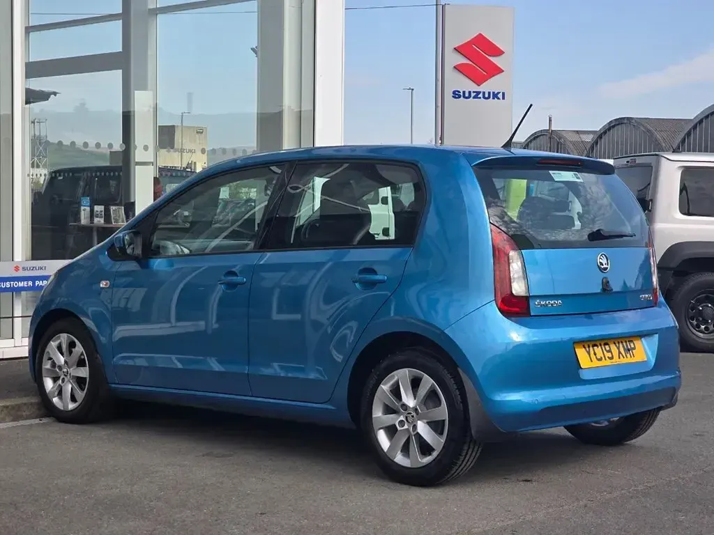 Used Skoda Citigo SE L 2019 Blue Hatchback