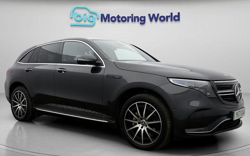 Used Mercedes EQC400 AMG line 300 kW (408 HP) 2021 Grey SUV
