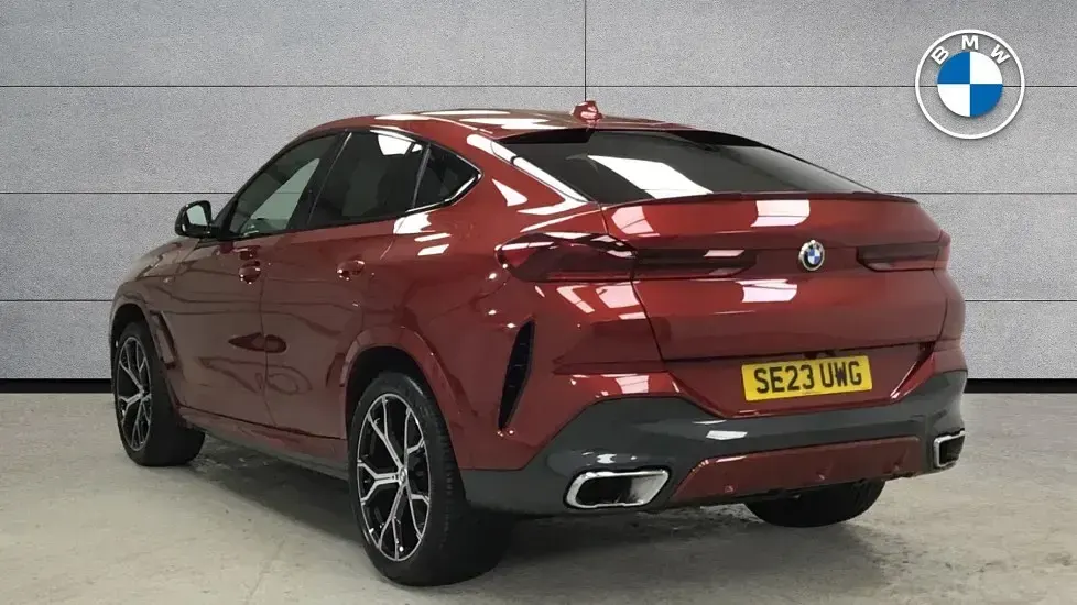 Used BMW X6 M Sport 282 HP (207 kW) 2023 Red SUV