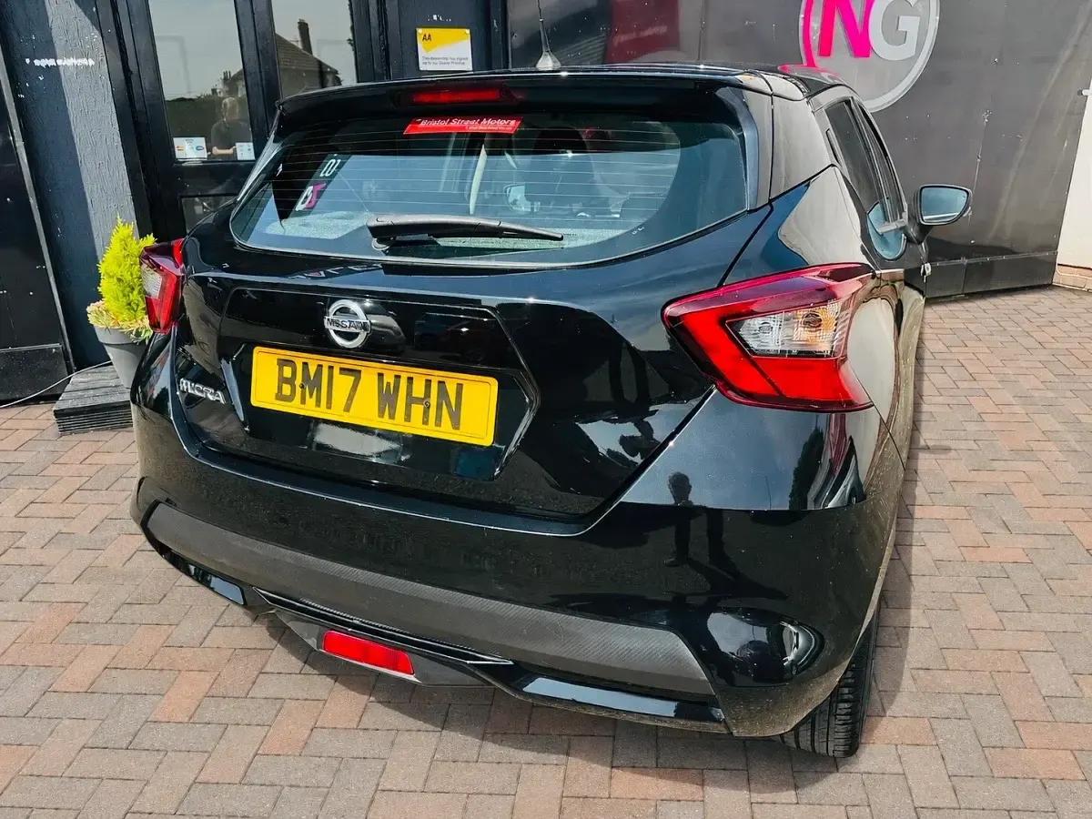 Used Nissan Micra Acenta 71 HP (52 kW) 2017 Black Hatchback
