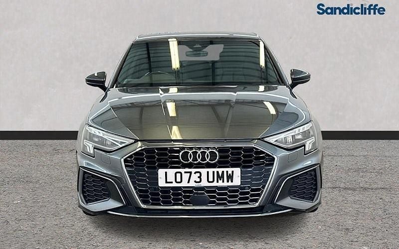 Used Audi A3 S-Line 110 HP (80 kW) 2023 Grey Sedan