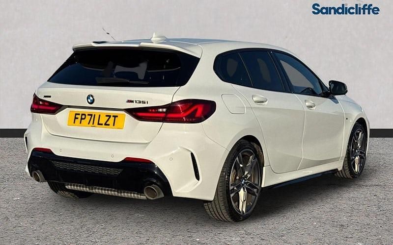 Used BMW M135 Comfort Edition 306 HP (225 kW) 2024 White Hatchback