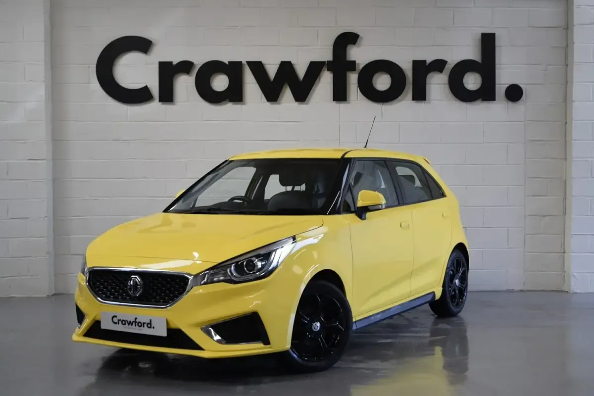 Used MG MG3 Exclusive 106 HP (77 kW) 2022 Yellow Hatchback