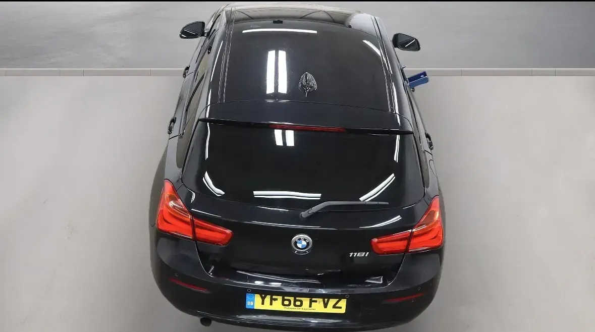Used BMW 118 Sport Line 2016 Black Hatchback