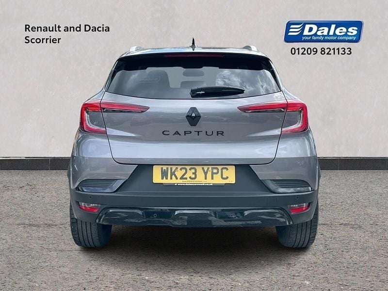 Used Renault Captur Rive Gauche 91 HP (66 kW) 2023 Metallic  oyster grey  SUV