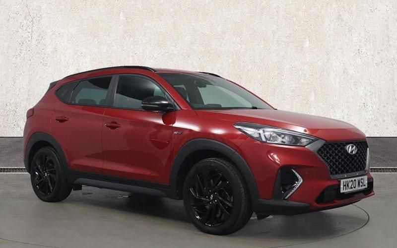 Red Used 2020 Hyundai Tucson N Line SUV | £15,972 (A bit pricey) - Image 1/3