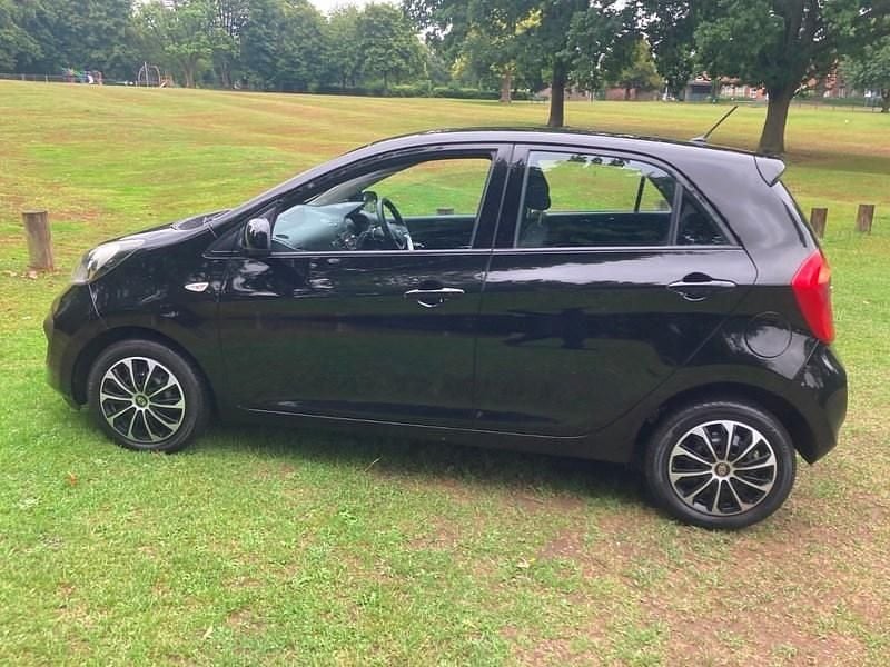 Used Kia Picanto 68 HP (50 kW) 2012 Black Hatchback