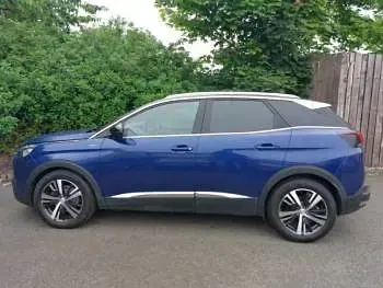 Used Peugeot 3008 GT-line 165 HP (121 kW) 2017 Blue SUV