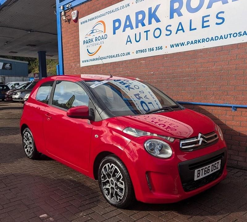 Used Citroën C1 Feel 2016 Red Hatchback