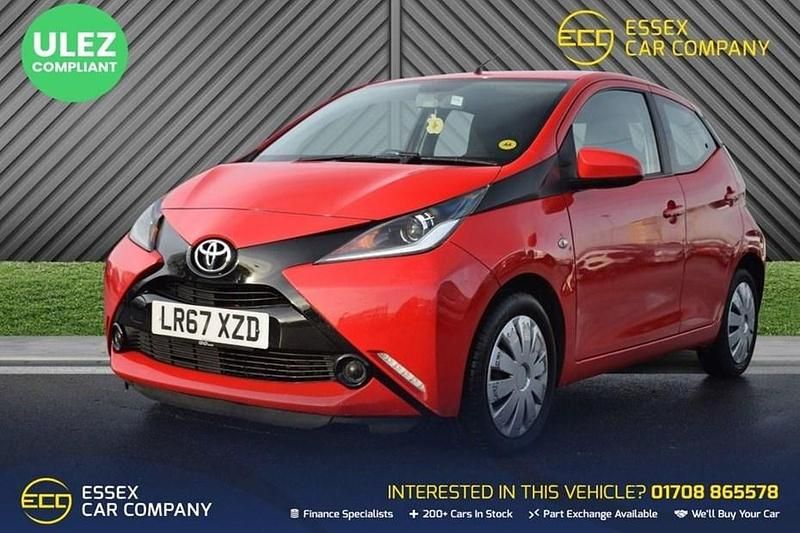 Red Used 2017 Toyota Aygo X-play Hatchback | £8,999 (Fair price) - Image 1/1