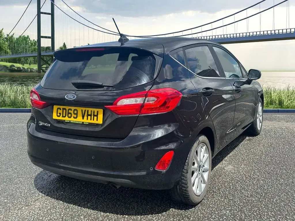 Used Ford Fiesta Titanium 95 HP (69 kW) 2020 Black Hatchback