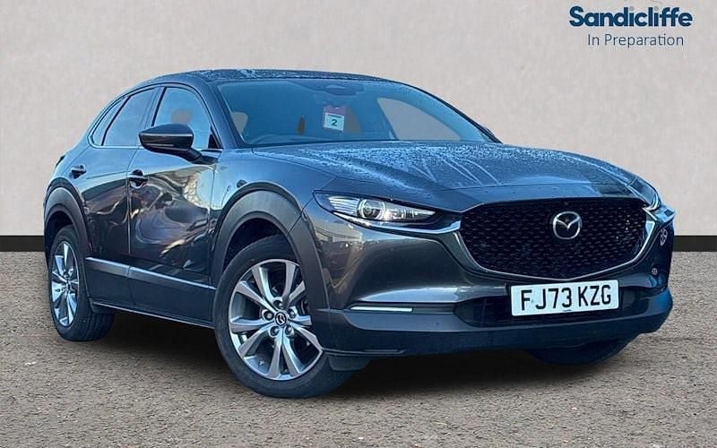 Grey Used 2023 Mazda CX-30 Takumi-Line SUV | £20,750 (A bit pricey) - Image 1/4