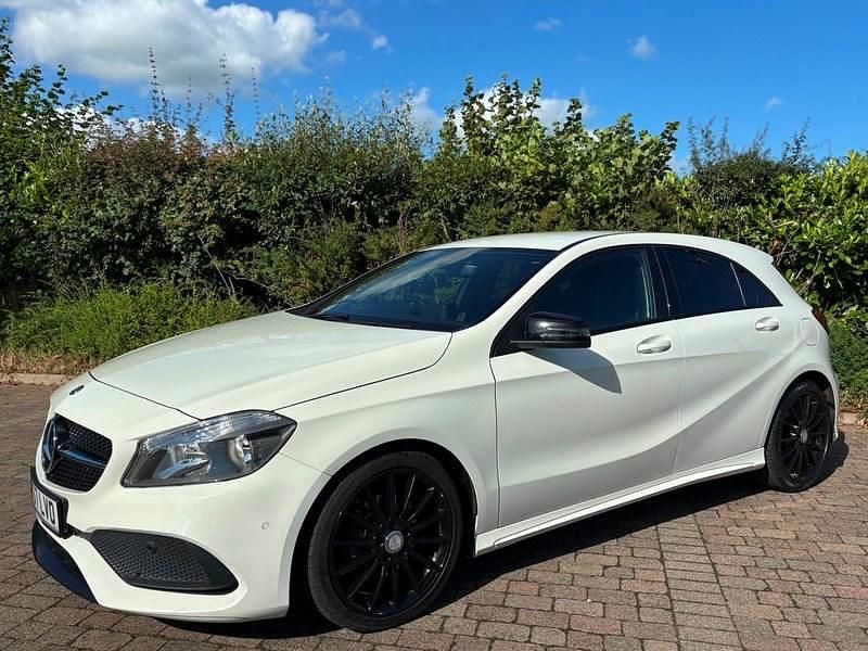 White Used 2017 Mercedes A200 Executive Hatchback | £12,995 (A bit pricey) - Image 1/4