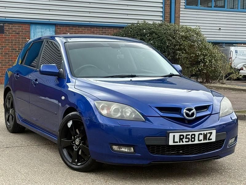 Used Mazda 3 Inclusive 105 HP (77 kW) 2008 Blue Hatchback