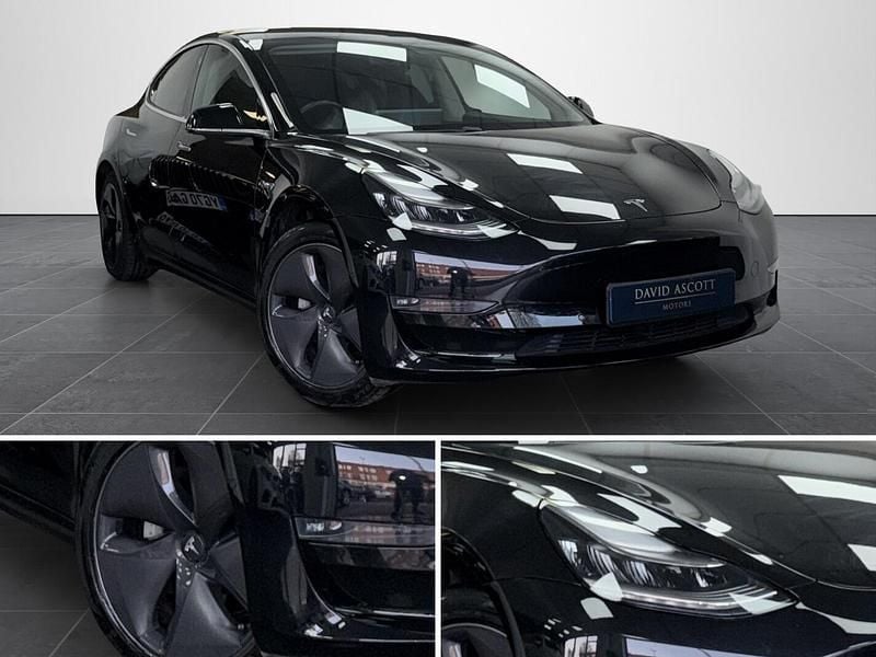 Used Tesla Model 3 Standard Range 239 kW (325 HP) 2019 Black Sedan