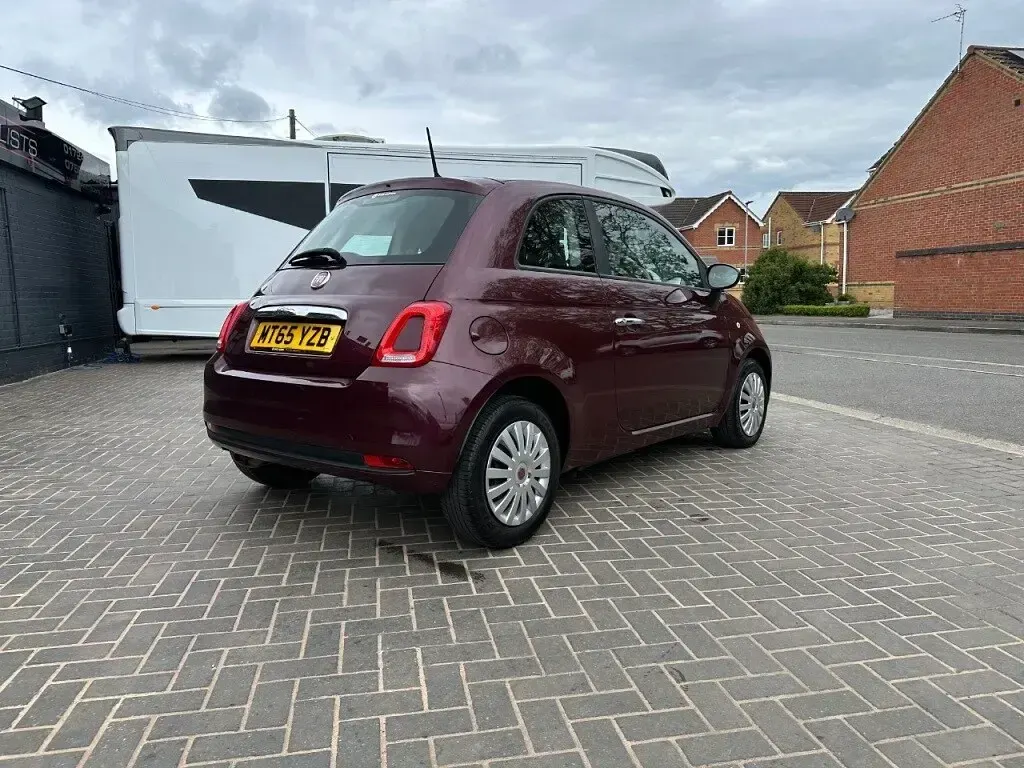 Used Fiat 500 Pop 69 HP (50 kW) 2016 Red Hatchback