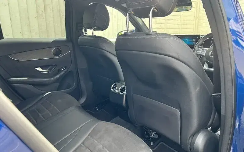 Used Mercedes GLC300 AMG line 268 HP (197 kW) 2019 Blue SUV