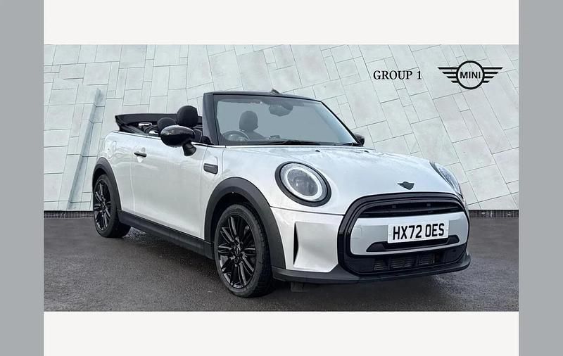 Silver Used 2022 Mini Cooper Cabriolet Exclusive Cabriolet | £18,850 (Fair price) - Image 1/4