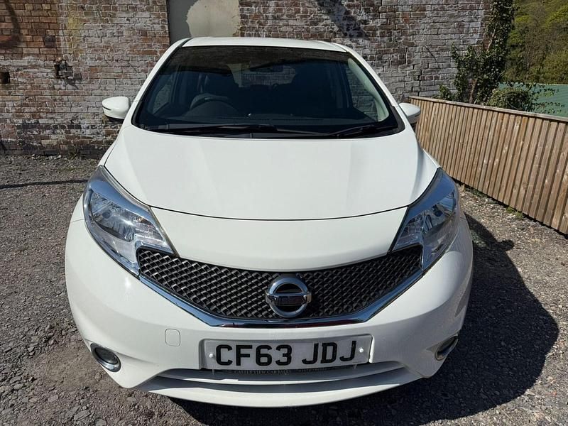 Used Nissan Note S 98 HP (72 kW) 2014 White Hatchback