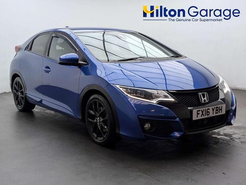 Used Honda Civic Sport 120 HP (88 kW) 2016 Blue Hatchback