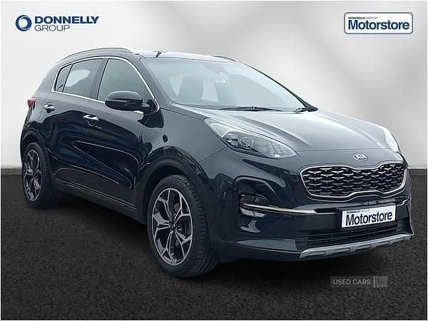 Black Used 2021 Kia Sportage 4 SUV | £15,495 (Good price) - Image 1/4