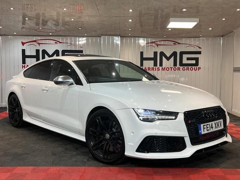 White Used 2014 Audi RS7 Advanced Hatchback | £20,995 (Super price) - Image 1/4