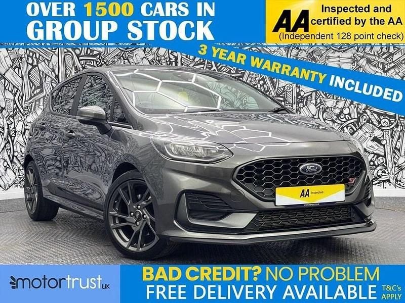 Grey Used 2022 Ford Fiesta ST Hatchback | £15,395 (Good price) - Image 1/2