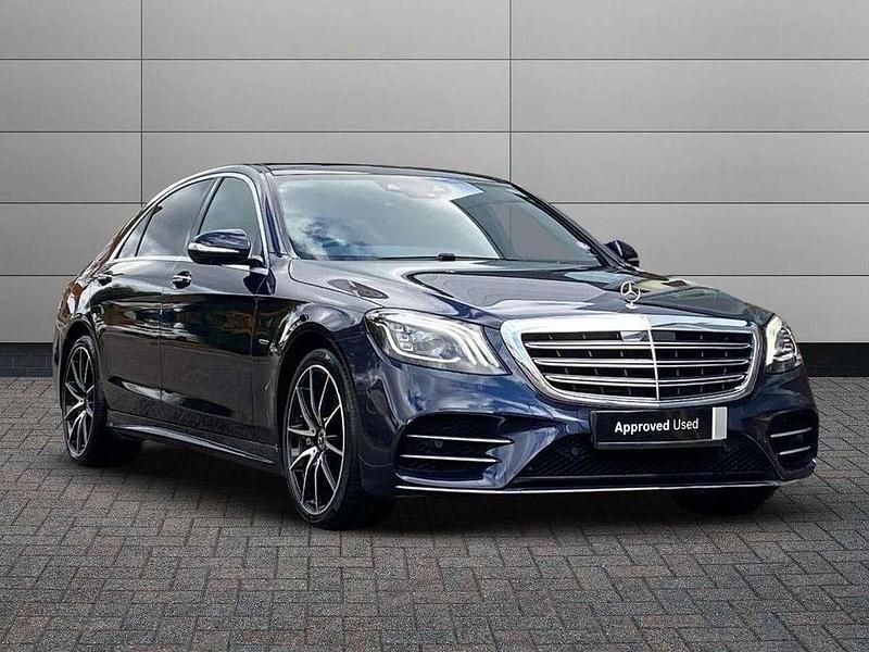 Blue Used 2020 Mercedes S450 Edition Sedan | £43,990 - Image 1/4