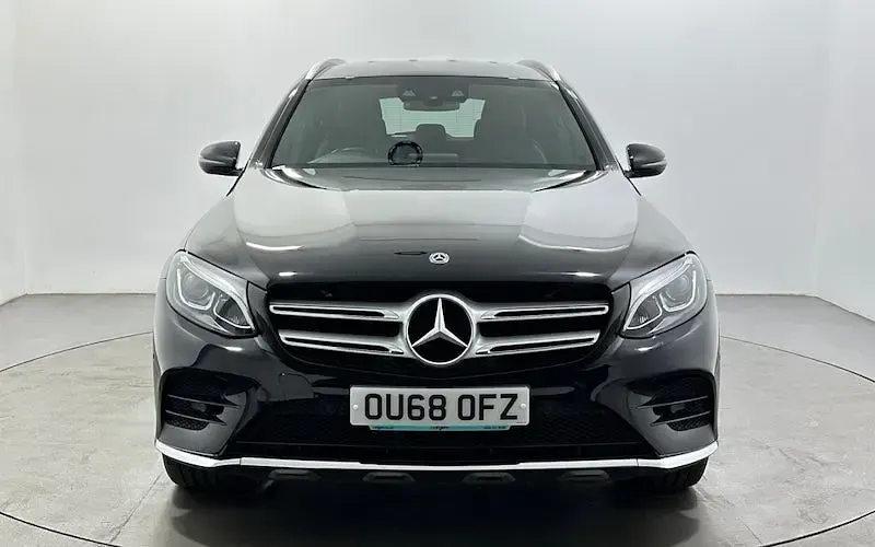 Used Mercedes GLC220 AMG line 170 HP (125 kW) 2018 Black SUV
