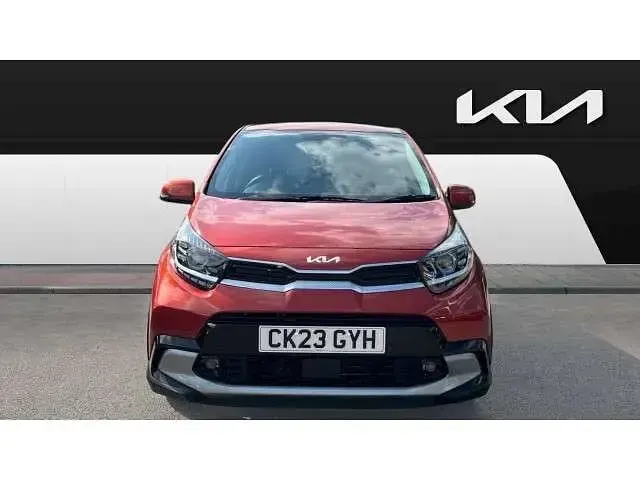Used Kia Picanto X-Line 66 HP (48 kW) 2023 Orange Hatchback
