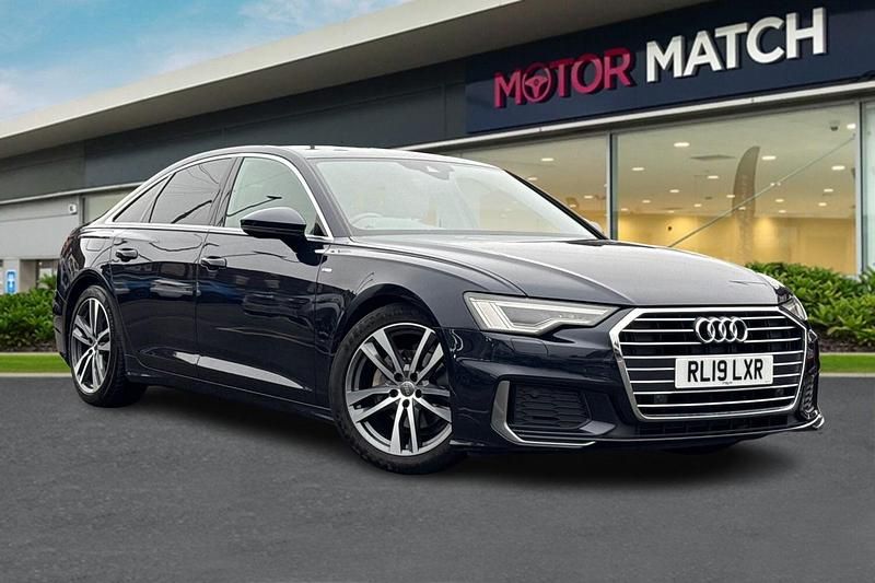 Used Audi A6 S-Line 2019 Blue Sedan