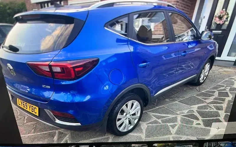Used MG ZS Excite 111 HP (81 kW) 2019 Blue SUV