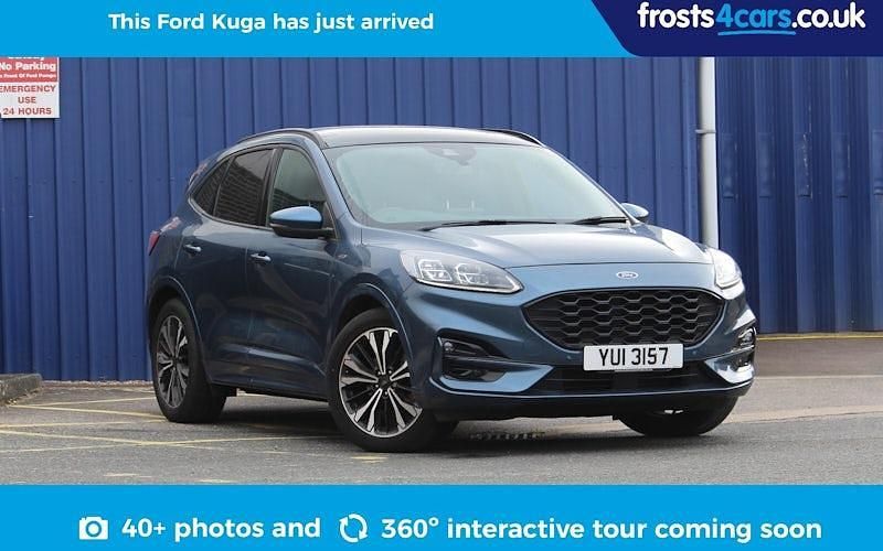 Used Ford Kuga ST-Line X 120 HP (88 kW) 2021 Blue SUV