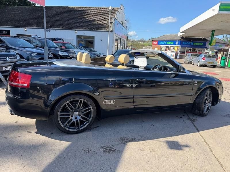 Used Audi A4 Cabriolet Sport 197 HP (144 kW) 2007 Black Cabriolet