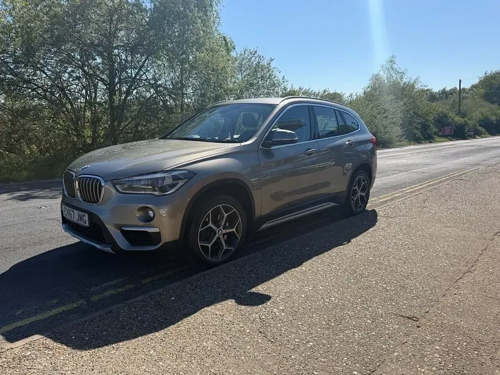 Used BMW X1 xLine 192 HP (141 kW) 2017 Silver SUV