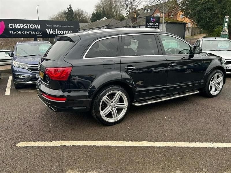 Used Audi Q7 S-Line 245 HP (180 kW) 2015 Black SUV