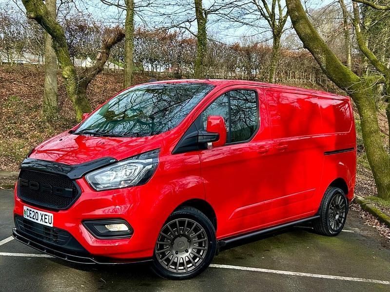 Red Used 2020 Ford Transit Custom Limited | £19,995 - Image 1/4
