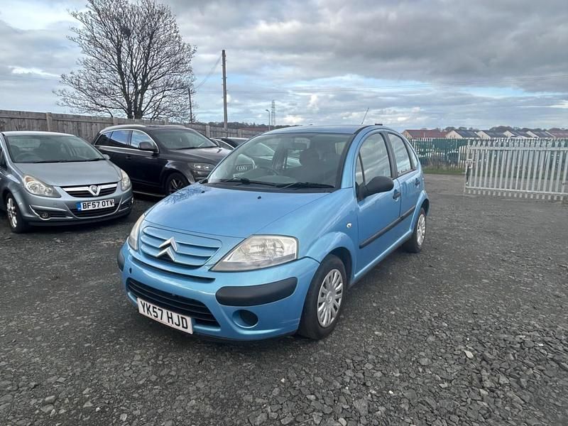 Begagnad Citroën C3 68 HK (50 kW) 2007 Blå Halvkombi