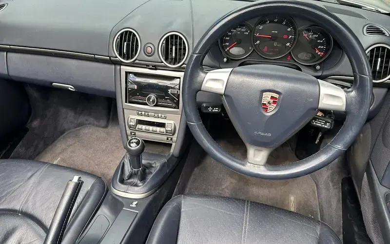 Used Porsche Boxster Edition 239 HP (175 kW) 2005 Silver Cabriolet