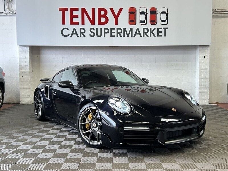 Black Used 2021 Porsche 911 Turbo S Coupe | £154,795 (Expensive) - Image 1/4
