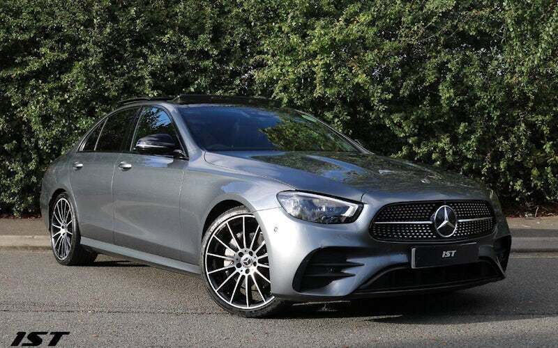 Grey Used 2021 Mercedes E220 AMG line Sedan | £31,995 - Image 1/4