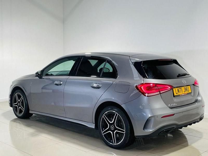 Used Mercedes A250 AMG line 218 HP (160 kW) 2021 Grey Hatchback