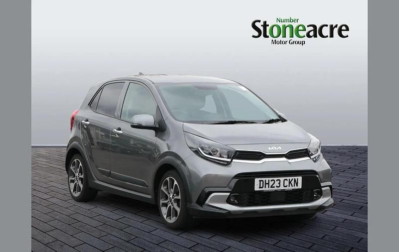 Used Kia Picanto X-Line 65 HP (47 kW) 2023 Grey Hatchback
